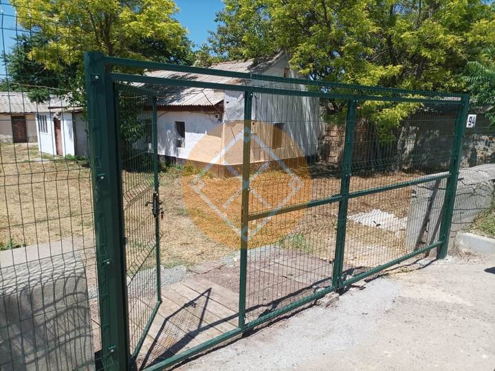 ворота с калиткой из 3D сетки