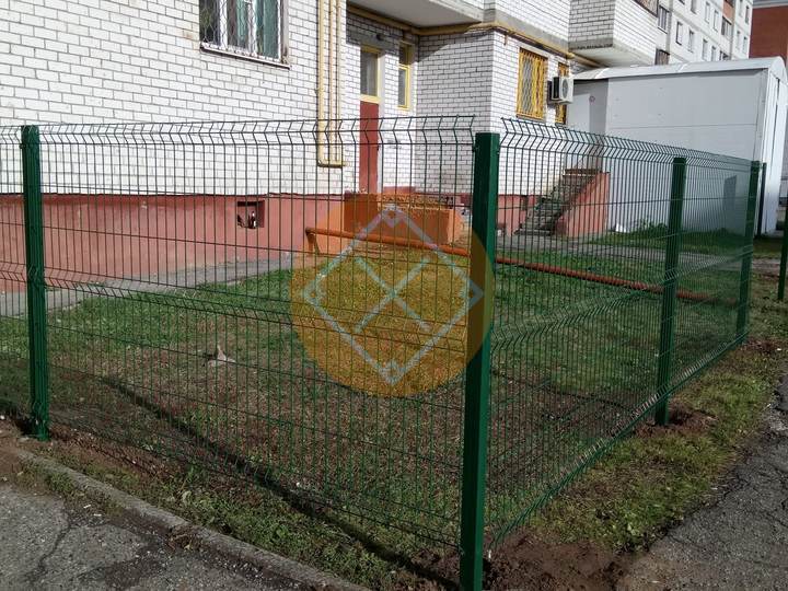 забор из 3д сетки