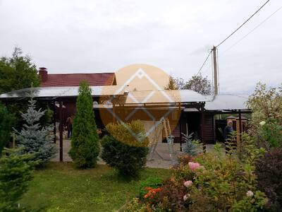 Полуарочный навес сложной формы