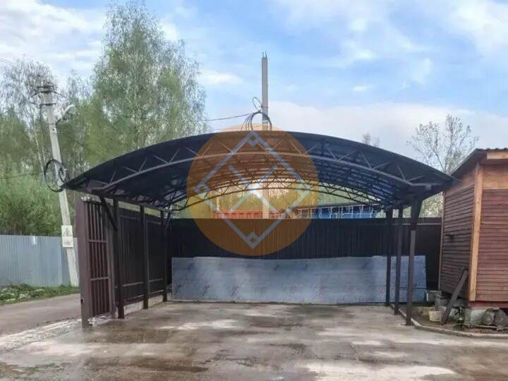 большой арочный навес