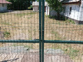 распашные ворота из 3д сетки