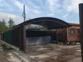 арочный навес из поликарбоната